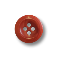 Hübsche kleine korall-rote 4-Loch-Knöpfe aus Steinnuss Hübsche kleine korall-rote 4-Loch-Knöpfe aus Steinnuss