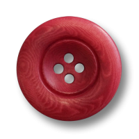 www.knopfparadies.de - 6602ro - Rote Steinnussknöpfe mit vier Löchern und breitem Rand www.knopfparadies.de - 6602ro - Rote Steinnussknöpfe mit vier Löchern und breitem Rand
