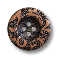 www.knopfparadies.de - 6361ku - Altkupferfarbene, leichte Kunststoffknöpfe mit vier Löchern www.knopfparadies.de - 6361ku - Altkupferfarbene, leichte Kunststoffknöpfe mit vier Löchern