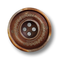 www.knopfparadies.de - 6300br - Beinerne Vierlochknöpfe, braun eingefärbt www.knopfparadies.de - 6300br - Beinerne Vierlochknöpfe, braun eingefärbt