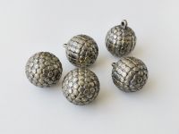 Vorschau: www.knopfparadies.de - 6048eg - Kugelknöpfe mit strukturierter Oberfläche Vorschau: www.knopfparadies.de - 6048eg - Kugelknöpfe mit strukturierter Oberfläche