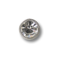 Edler Ösen Knopf mit echtem Glas Glitzer Stein Edler Ösen Knopf mit echtem Glas Glitzer Stein