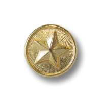 www.knopfparadies.de - 2533g - Goldfarbene Metallknöpfe mit Motiv: Stern www.knopfparadies.de - 2533g - Goldfarbene Metallknöpfe mit Motiv: Stern