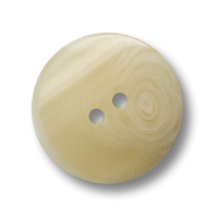 Hübscher cremefarbener Zweilochknopf mit Marmorierung - 5717cr Hübscher cremefarbener Zweilochknopf mit Marmorierung - 5717cr