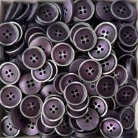 Attraktive lila-blau - farbene 4-Loch Knöfe, zum Staffelpreis Attraktive lila-blau - farbene 4-Loch Knöfe, zum Staffelpreis