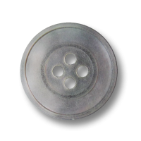 Edler Perlmutt Vierloch Knopf in Grau, Rosa und Grün Edler Perlmutt Vierloch Knopf in Grau, Rosa und Grün