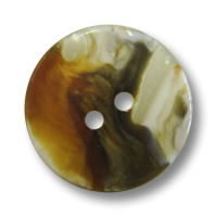 www.Knopfparadies.de - 1565br - Kreative braun weiß melierte Kunststoffknöpfe in Perlmutt Optik www.Knopfparadies.de - 1565br - Kreative braun weiß melierte Kunststoffknöpfe in Perlmutt Optik