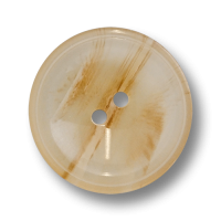 Schüsselförmiger rosé beige melierter Zweiloch Knopf Schüsselförmiger rosé beige melierter Zweiloch Knopf