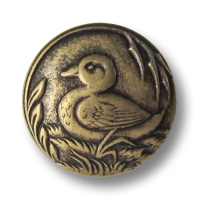 Niedliche Entenknöpfe aus Metall Niedliche Entenknöpfe aus Metall