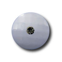 Fliederfb. facettierte Blusenknopf mit Glitzerstein Fliederfb. facettierte Blusenknopf mit Glitzerstein