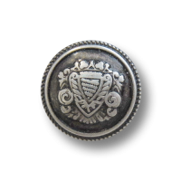 www.knopfparadies.de - 5977ei - Eisenfarbene Metallknöpfe mit Wappenmotiv www.knopfparadies.de - 5977ei - Eisenfarbene Metallknöpfe mit Wappenmotiv