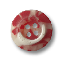 Lustige dunkelrot-beige-weiße Kunststoffknöpfe, jeder ein Unikat Lustige dunkelrot-beige-weiße Kunststoffknöpfe, jeder ein Unikat