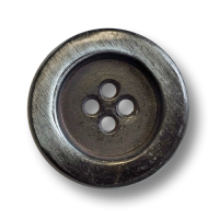 www.knopfparadies.de - 6914ei - Eisenfarbene Metallknöpfe mit vier Knopflöcher www.knopfparadies.de - 6914ei - Eisenfarbene Metallknöpfe mit vier Knopflöcher