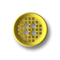www.knopfparadies.de - 6955ge - Gelbe Blusenknöpfe aus Kunststoff mit Gittermuster www.knopfparadies.de - 6955ge - Gelbe Blusenknöpfe aus Kunststoff mit Gittermuster