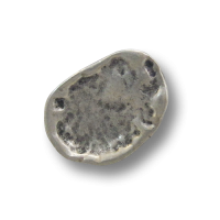 www.Knopfparadies.de - 0048sg - Nierenfömige Metallknöpfe in Altsilber glänzend wie aus dem Mittelalter www.Knopfparadies.de - 0048sg - Nierenfömige Metallknöpfe in Altsilber glänzend wie aus dem Mittelalter