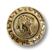 www.knopfparadies.de - 5192ag - Umwerfend schöne Metallknöpfe mit Motiv: Tiger www.knopfparadies.de - 5192ag - Umwerfend schöne Metallknöpfe mit Motiv: Tiger