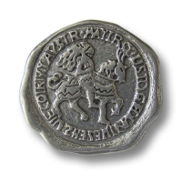 www.Knopfparadies.de - 0577zg - Alt wirkene altsilberfarbene Metallknöpfe mit Reiter Motiv www.Knopfparadies.de - 0577zg - Alt wirkene altsilberfarbene Metallknöpfe mit Reiter Motiv