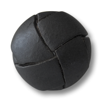 Klassische schwarze Lederknöpfe -L051sc- www.knopfparadies.de Klassische schwarze Lederknöpfe -L051sc- www.knopfparadies.de