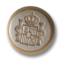 www.knopfparadies.de - 5741gs - Edle Metallknöpfe mit Wappen in Bicolor für Blazer etc. www.knopfparadies.de - 5741gs - Edle Metallknöpfe mit Wappen in Bicolor für Blazer etc.