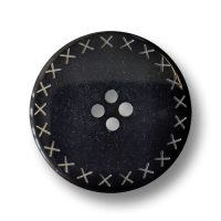 www.knopfparadies.de - 5369sc - Vierlochknöpfe aus Kunststoff in schwarz-weiß www.knopfparadies.de - 5369sc - Vierlochknöpfe aus Kunststoff in schwarz-weiß