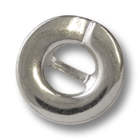 Extravaganter silberfb. Knopf fast wie ein Ring Extravaganter silberfb. Knopf fast wie ein Ring