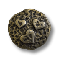 www.knopfparadies.de - 6143me - Herzige, altmessingfarbene Trachtenknöpfe aus Metall www.knopfparadies.de - 6143me - Herzige, altmessingfarbene Trachtenknöpfe aus Metall