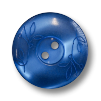 www.knopfparadies.de - 6193kb - Blau schimmernde Kunststoffknöpfe mit zartem Floralmotiv www.knopfparadies.de - 6193kb - Blau schimmernde Kunststoffknöpfe mit zartem Floralmotiv
