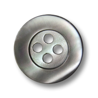 www.knopfparadies.de - pm998gr - Zeitlose grau schimmernde Perlmuttknöpfe mit vier Löchern www.knopfparadies.de - pm998gr - Zeitlose grau schimmernde Perlmuttknöpfe mit vier Löchern