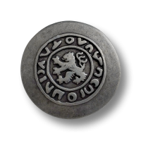 www.knopfparadies.de - 3931ei - Mattiert eisenfarbene Metallknöpfe mit Löwenmotiv www.knopfparadies.de - 3931ei - Mattiert eisenfarbene Metallknöpfe mit Löwenmotiv