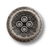 www.knopfparadies.de - 6455as - Altsilberfarbene Mantelknöpfe aus Metall mit vier Knopflöchern www.knopfparadies.de - 6455as - Altsilberfarbene Mantelknöpfe aus Metall mit vier Knopflöchern