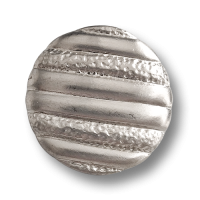 www.knopfparadies.de - 0661si - Silberfarbene Metallknöpfe mit elegantem Streifenmuster www.knopfparadies.de - 0661si - Silberfarbene Metallknöpfe mit elegantem Streifenmuster