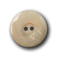 www.knopfparadies.de - pm305be - Beigefarbene Perlmuttknöpfe mit gelaserter Inschrift www.knopfparadies.de - pm305be - Beigefarbene Perlmuttknöpfe mit gelaserter Inschrift