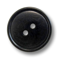 Schwarze, schlichte Steinnussknöpfe mit zwei Löchern Schwarze, schlichte Steinnussknöpfe mit zwei Löchern