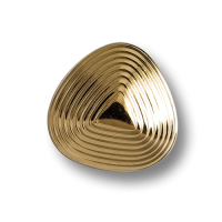 Leichte, goldfarbene Kunststoffknöpfe in interessanter Form Leichte, goldfarbene Kunststoffknöpfe in interessanter Form