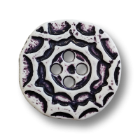 www.knopfparadies.de - 6333vi - Weiß-Dunkelviolett gemusterte Trachtenknöpfe aus Kunststoff www.knopfparadies.de - 6333vi - Weiß-Dunkelviolett gemusterte Trachtenknöpfe aus Kunststoff