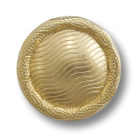 www.Knopfparadies.de - 3110go - Edle Metallknöpfe mit gewellten Linien in Gold & gekördeltem Rand www.Knopfparadies.de - 3110go - Edle Metallknöpfe mit gewellten Linien in Gold & gekördeltem Rand