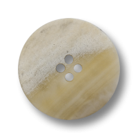 Beiger Vierloch Kunststoff Knopf mit seitlicher Schattierung Beiger Vierloch Kunststoff Knopf mit seitlicher Schattierung