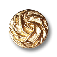 Ausgefallene goldfarbene Kunststoffknöpfe in Rosen Optik Ausgefallene goldfarbene Kunststoffknöpfe in Rosen Optik