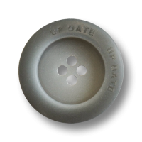 www.knopfparadies.de - 6616hg - Graue Kunststoffknöpfe mit vier Knopflöchern www.knopfparadies.de - 6616hg - Graue Kunststoffknöpfe mit vier Knopflöchern