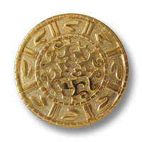 Interessante goldfarbene Metallknöpfe Interessante goldfarbene Metallknöpfe