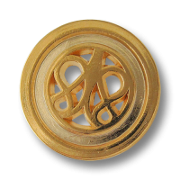 www.knopfparadies.de - 0426gg - Glänzend goldfarbene Metallknöpfe mit Durchbruch www.knopfparadies.de - 0426gg - Glänzend goldfarbene Metallknöpfe mit Durchbruch