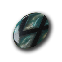 Moderner Designer Knopf mit schwarzen Linien Moderner Designer Knopf mit schwarzen Linien