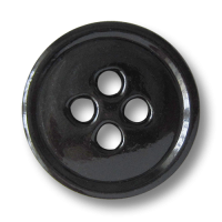 www.Knopfparadies.de - 4401sc - Leichte schwarze Vierloch Metallblechknöpfe in klassischer Form www.Knopfparadies.de - 4401sc - Leichte schwarze Vierloch Metallblechknöpfe in klassischer Form