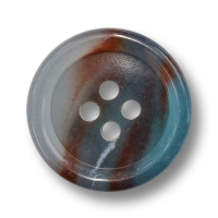 www.knopfparadies.de - 6057bl - Blau und braun marmorierte Kunststoffknöpfe mit vier Knopflöchern www.knopfparadies.de - 6057bl - Blau und braun marmorierte Kunststoffknöpfe mit vier Knopflöchern