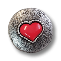 www.knopfparadies.de - 1331sr - Umwerfend schöne Trachtenknöpfe mit Herzmotiv www.knopfparadies.de - 1331sr - Umwerfend schöne Trachtenknöpfe mit Herzmotiv