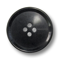 www.Knopfparadies.de - 5760sc - Schlichte schwarze Vierlochknöpfe aus Kunststoff / B-WARE www.Knopfparadies.de - 5760sc - Schlichte schwarze Vierlochknöpfe aus Kunststoff / B-WARE