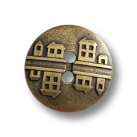 Knöpfe mit kleinen Uferhäusern Knöpfe mit kleinen Uferhäusern