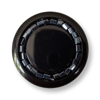 Schwarze Knöpfe im Nostalgie-Look Schwarze Knöpfe im Nostalgie-Look