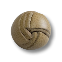 www.knopfparadies.de - 6951bm - Beige melierte Lederknöpfe in ausgefallenem Design www.knopfparadies.de - 6951bm - Beige melierte Lederknöpfe in ausgefallenem Design