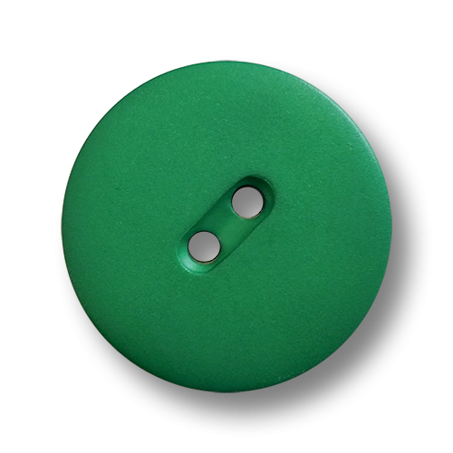 www.knopfparadies.de - 4490gn - Grüne Kunststoffknöpfe mit zwei Löchern
